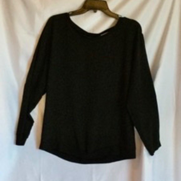 Laundry Black Blouse *Open Wrap in Back sz 10 - Picture 2 of 4